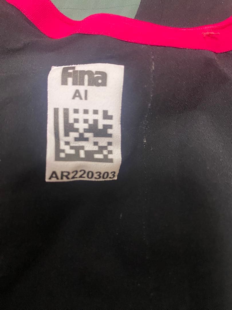 Arena FINA認証 水着 AIモデル グレー・ピンク