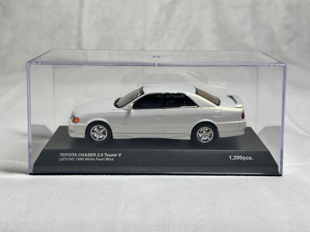 京商 1/43 トヨタ JZX100 CHASER チェイサー ツアラーV 後期