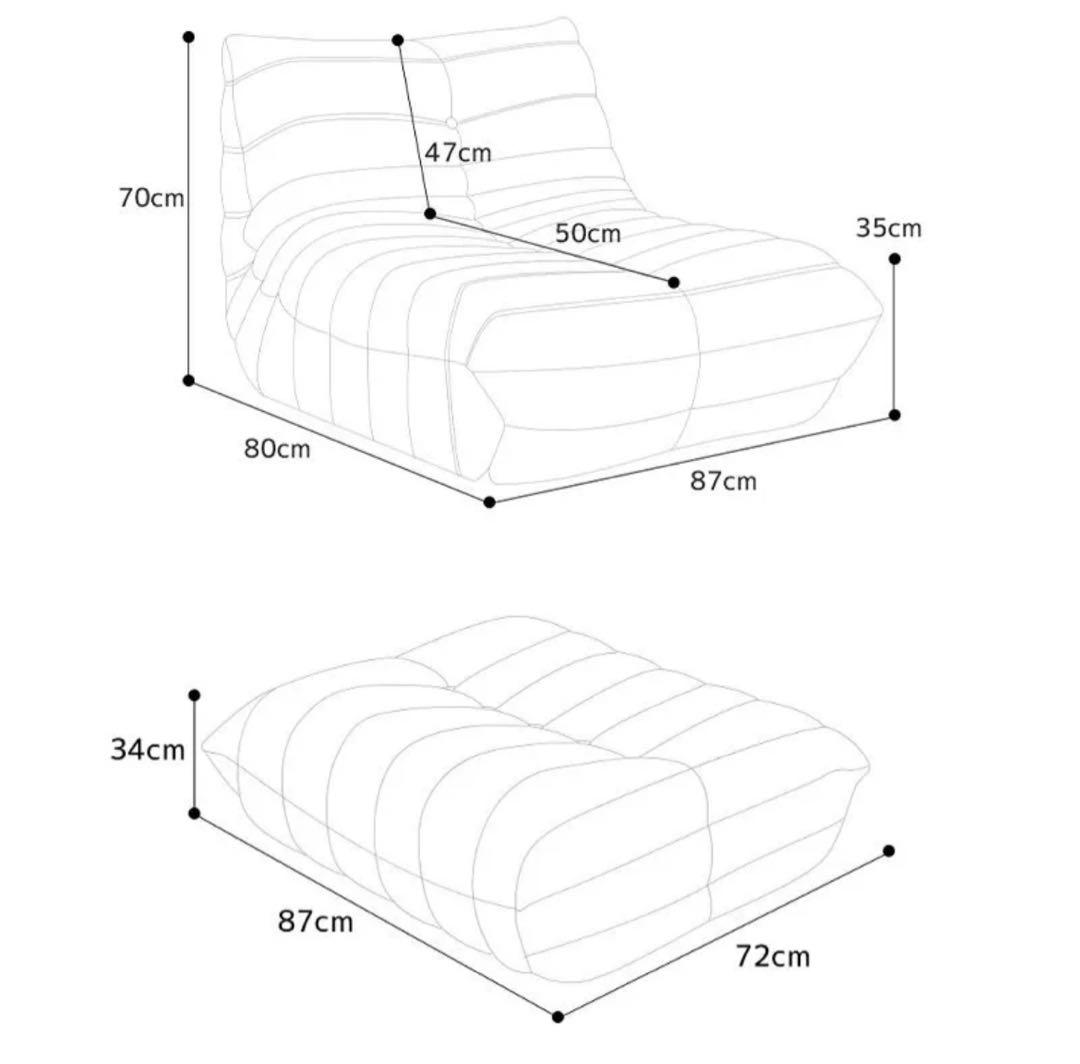 リーンロゼ風トーゴ ソファ オットマン パフ リプロダクト togo