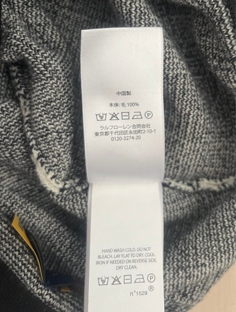 POLO RALPH LAUREN：ウールロングスカートチェック　高級