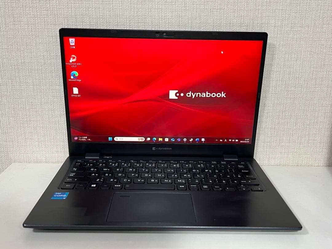 Dynabook G83HS/i5第11世代 /8/256GB/オフィス/顔認証 第11世代