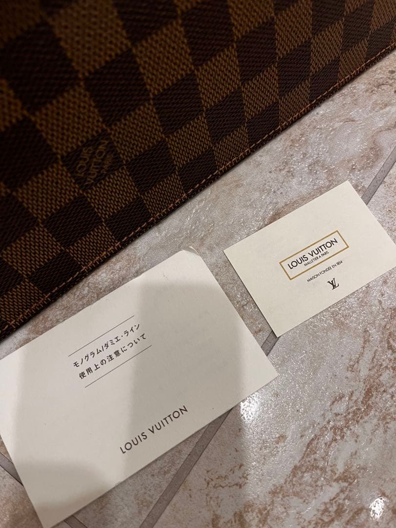 ルイヴィトン　ダミエ　ハンドバッグ