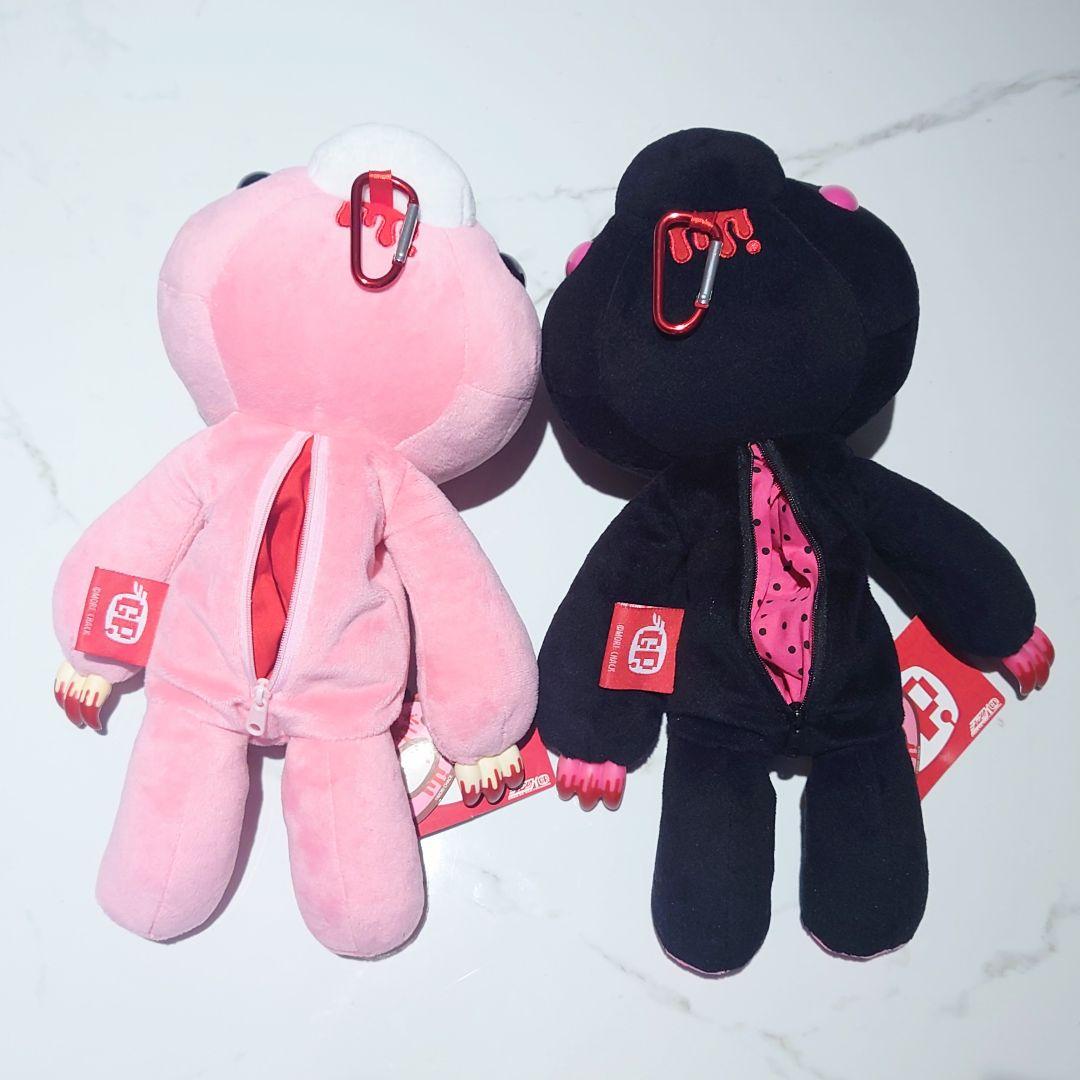 SL脱グルーミー咬筋力じまんポーチぬいぐるみ 【コケティッシュピンク】