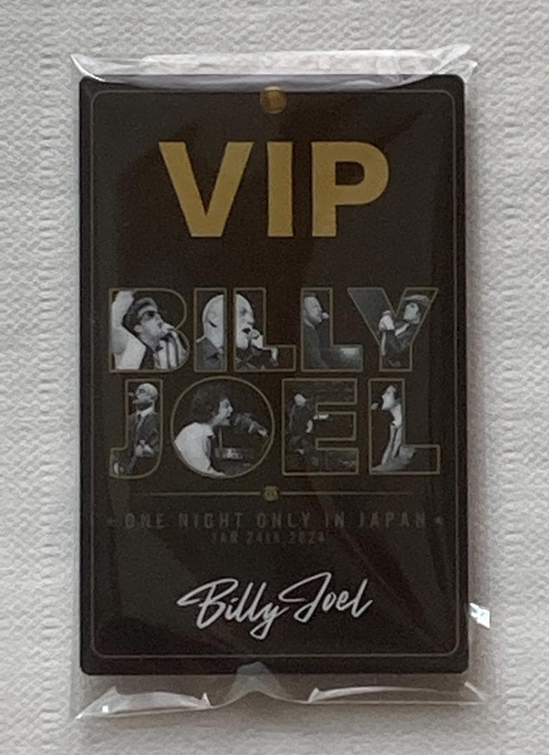ビリー・ジョエル【VIP SS席 限定】ラミネートパス