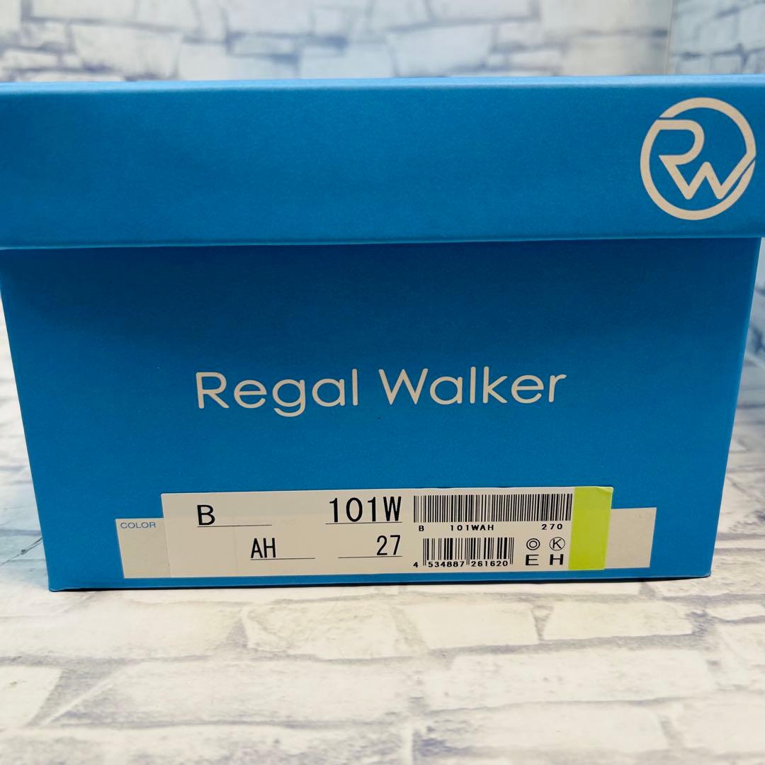 新品 Regal Walker 101W プレーントゥ 外羽根 黒 27cm