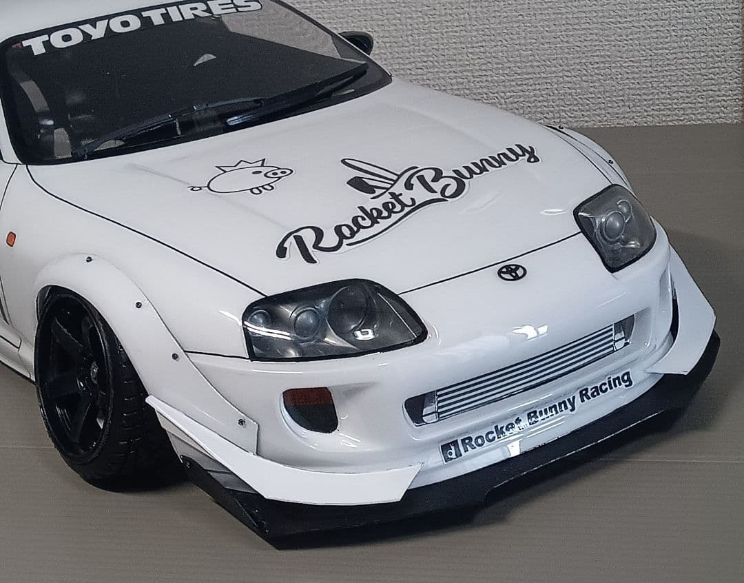 ラジコンボディ　カスタムボディNO.84 80スープラ