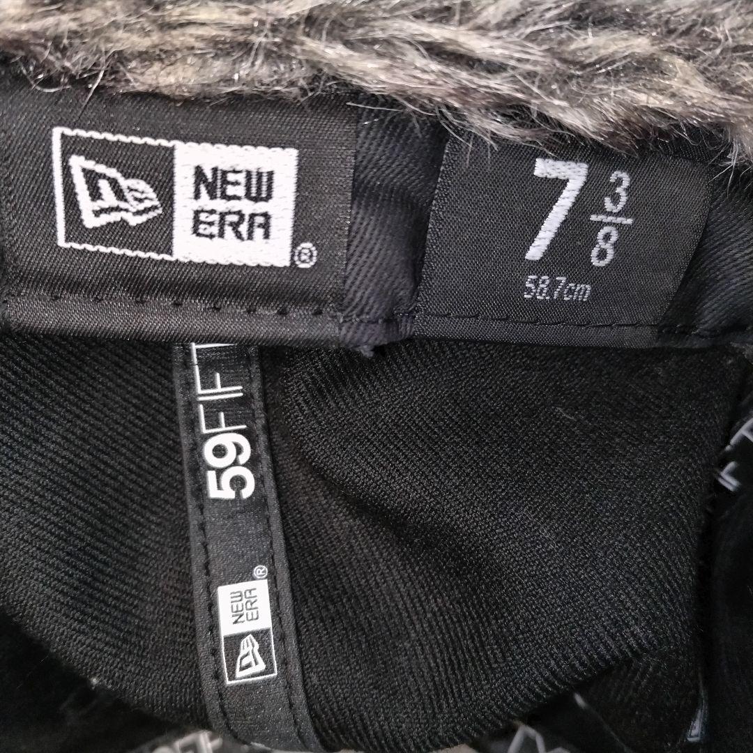 a61【入手困難】ヨウジヤマモト♤ニューエラー ファー付きキャプ 最高