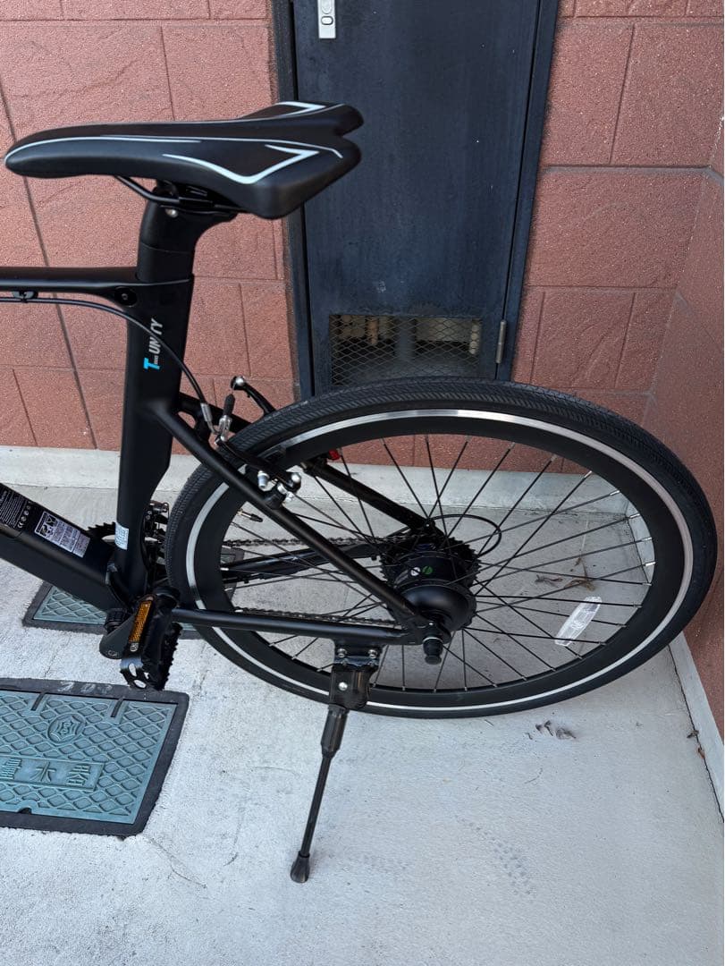 ほぼ新車】TRANS MOBILLY 電動クロスバイク e-UNIYU7016｜TRANS