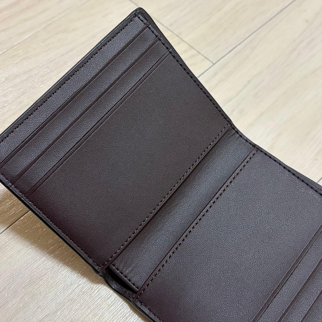 COACH ウィン スモール ウォレット 三つ折り 財布 ケース ブラック