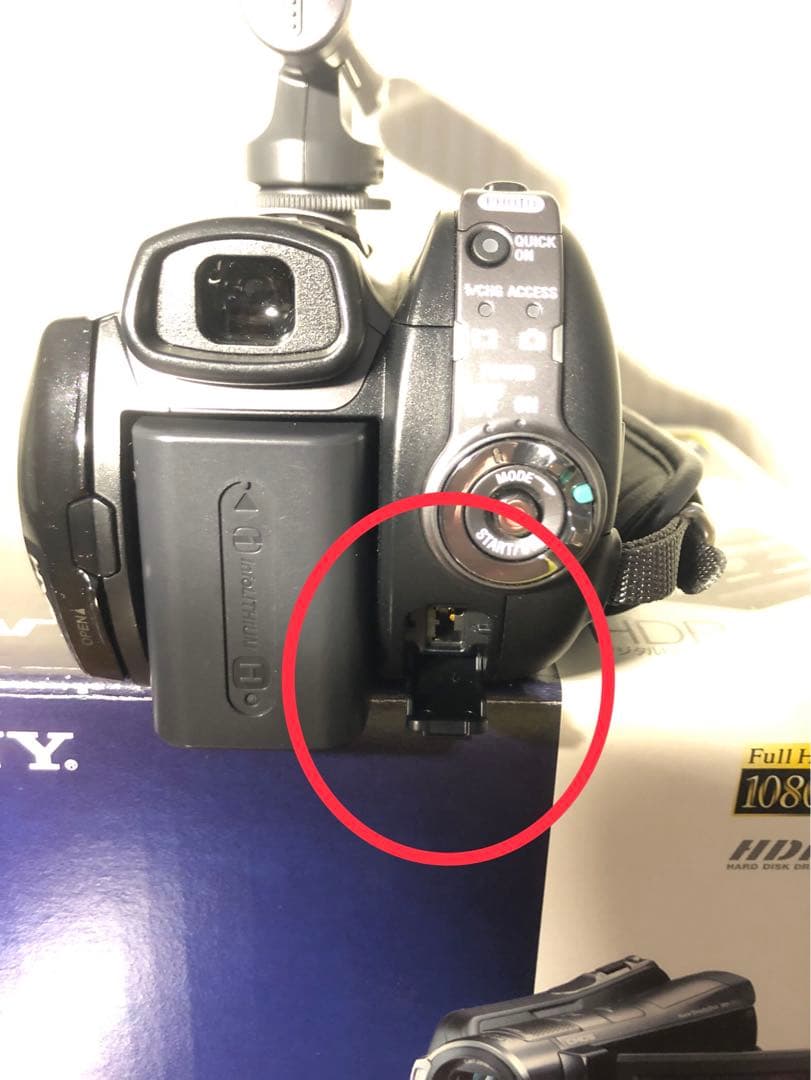 SONY HDR-SR12 ビデオカメラ 周辺機器セット 中古品