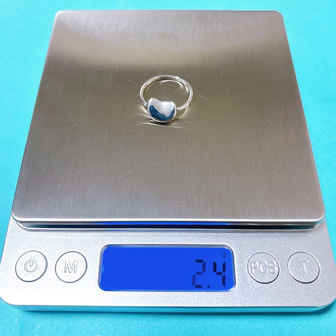 【美品】12号 TIffany ティファニー ビーン 豆 リング シルバー925