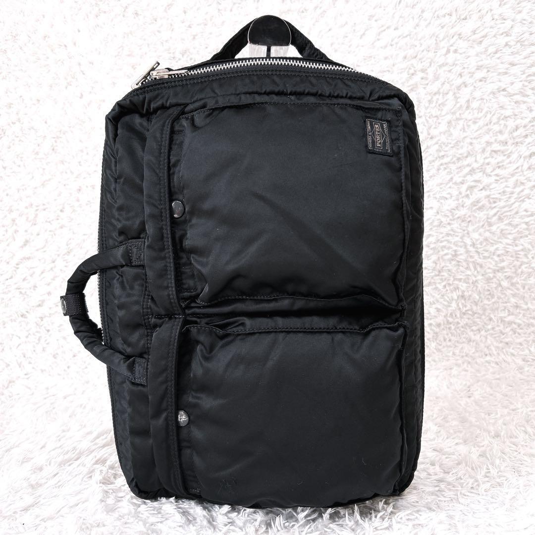 廃盤品✨PORTER タンカー　3way ビジネスバック　ブラック　吉田カバン