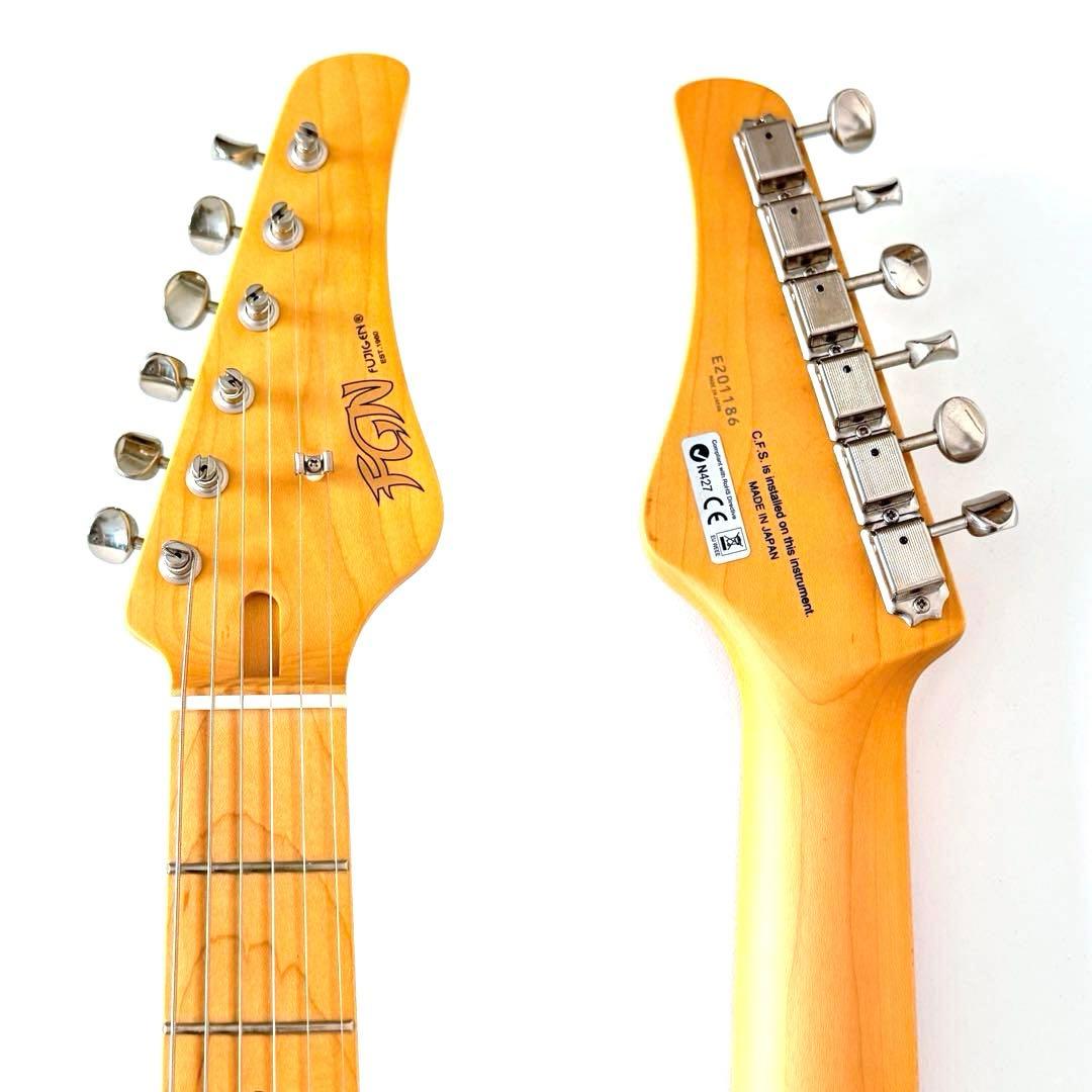 美品】FUJIGEN BOS-M エレキギター フジゲン