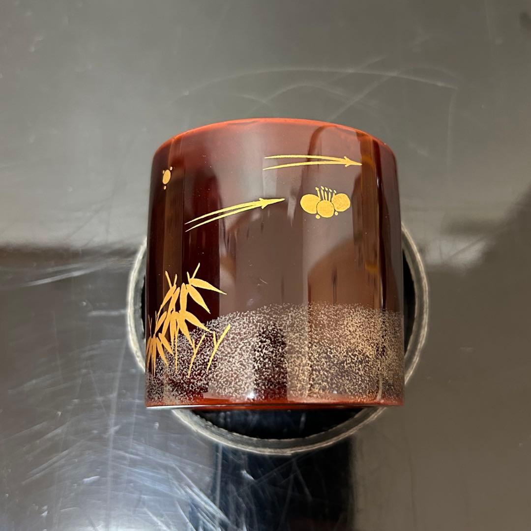 松竹梅蒔絵金輪寺茶器 茶道具懐石茶箱鵬雲斎坐忘斎淡々斎即