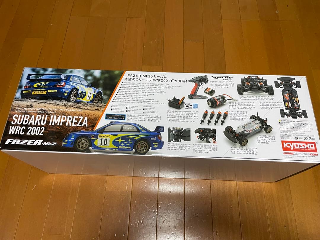 【新品未開封】フェーザー Mk2 スバル インプレッサ WRC 2002 ラリー