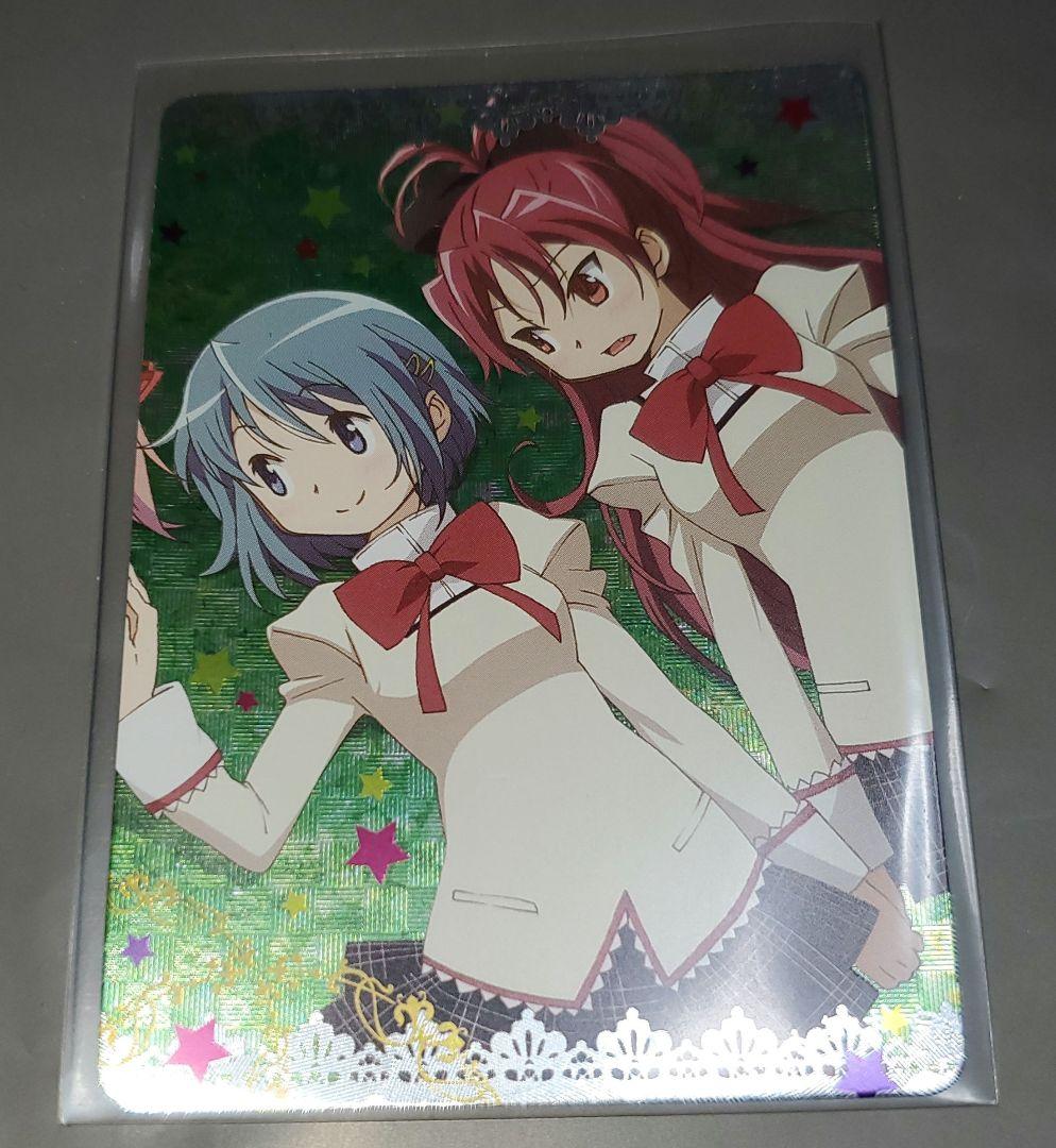 魔法少女まどか☆マギカ まどマギ さやか 杏子 ムービック SPR カード マギアレコード 美樹さやか＆佐倉杏子 水着ver.タペストリー | マギア