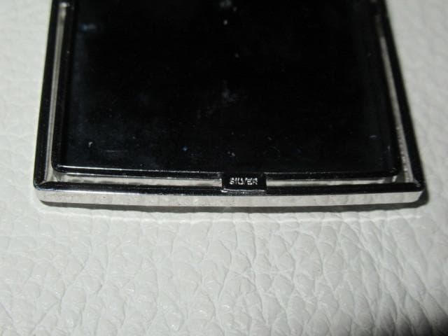 定価10万東郷青児 美人図 七宝焼き シルバー製チェーンのブローチと