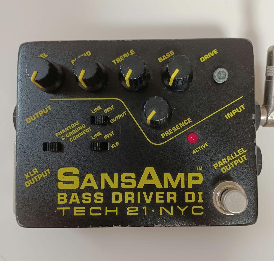 ジャンク品】SANSAMP BASS DRIVER DI ベースエフェクター