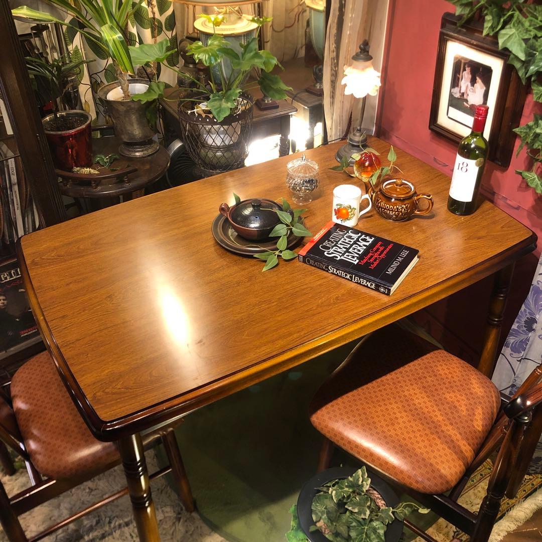 ヴィンテージ コロニアル ST メラミントップコンパクトダイニング