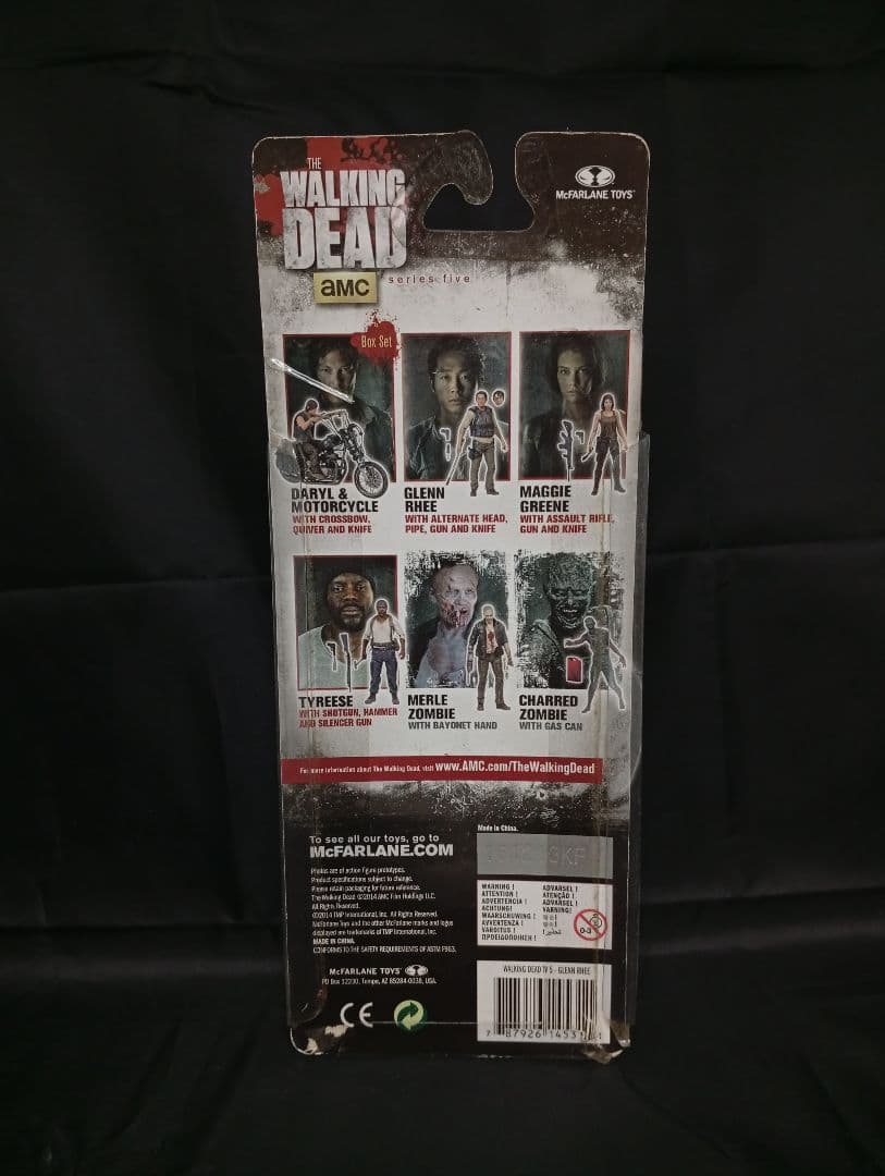 グレン・リー ウォーキング・デッド マクファーレントイズ 可動フィギュア 開封品