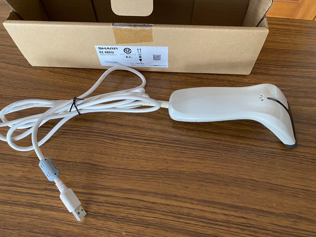1 POS レジスター専用 シャープ純正ハンドスキャナーRZ-4BR1 U 新品