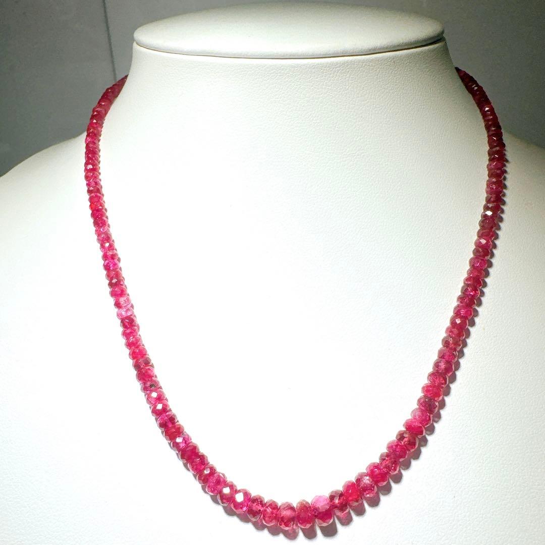 レッドスピネルネックレスボタンカットシルバーアジャスター5センチ 楽天市場】pt900 レッド スピネル ダイヤモンド ネックレス ジュエリー