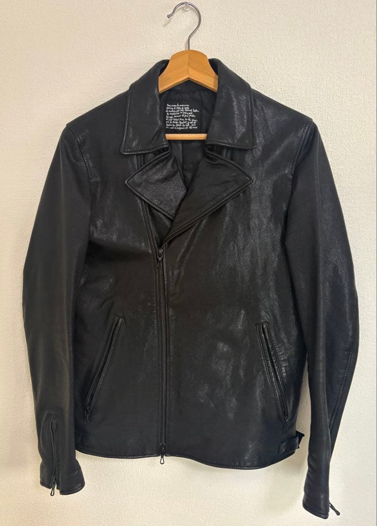 nano universeレザージャケットゴートスキン（やぎ革）メンズ ナノ