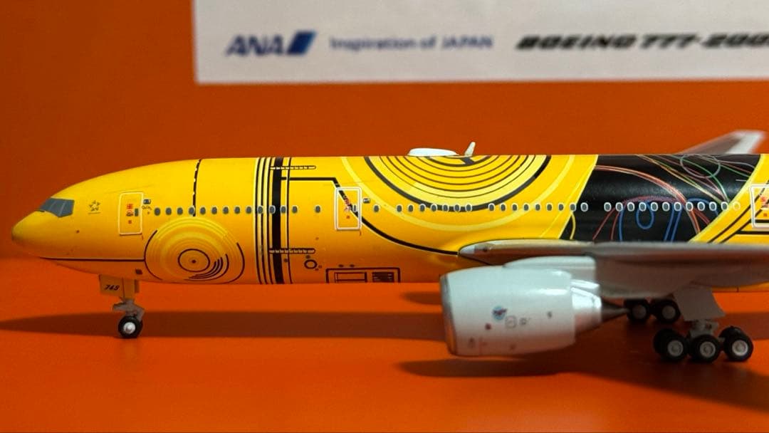 JC ANA C-3PO B777-200ER JA743A 1/400 新品