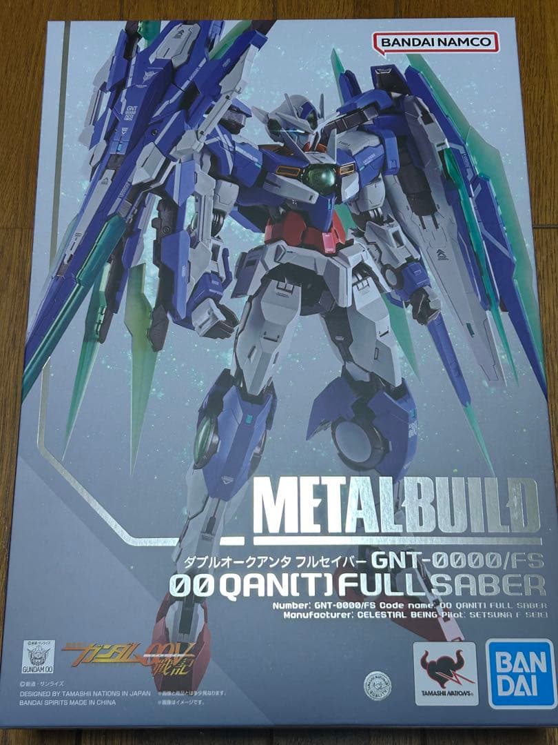 【開封品】L BUILD メタルビルド ダブルオークアンタ フルセイバー