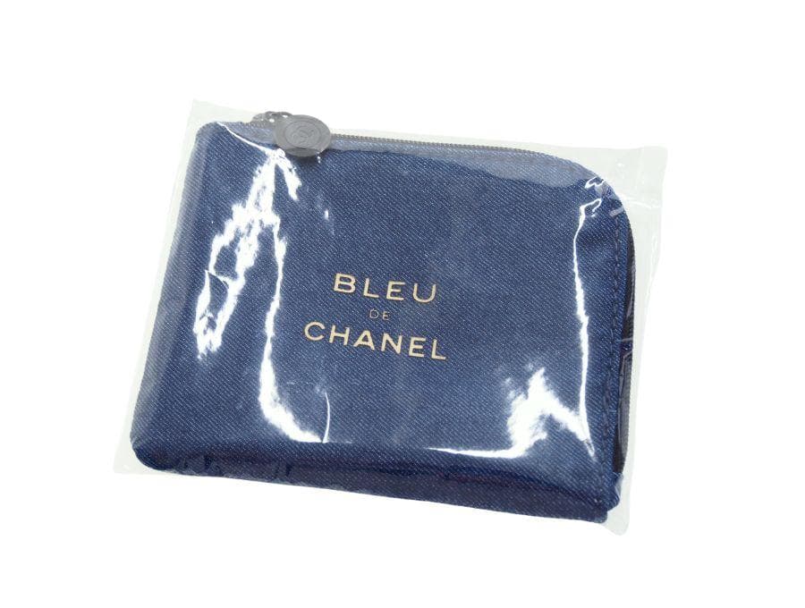 ブルー ドゥ シャネル ノベルティ 小銭入れ 2020 デニム CHANEL