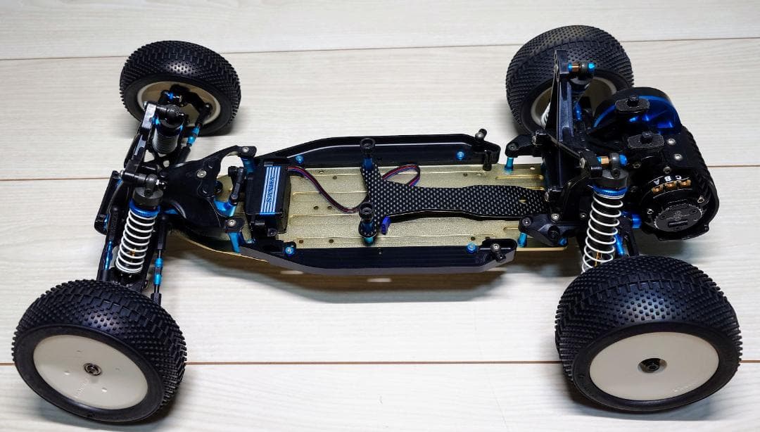 ☆未走行·タミヤ・ザハーク・TRF201 XR アルミロワデッキセット☆