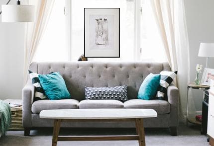 モノクロ絵画　抽象画　アート　インテリア　モデルルーム