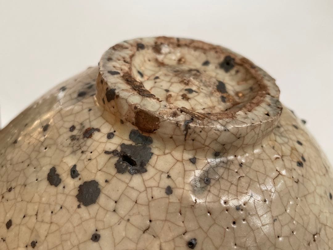 陶芸家 作家物 作者不明 箱付き 抹茶碗 茶碗 平茶碗 上口愚