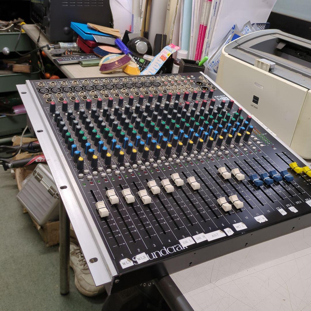 Soundcraft Spirit M12 12chミキサージャンク！ Soundcraft Spirit M12 | zZounds