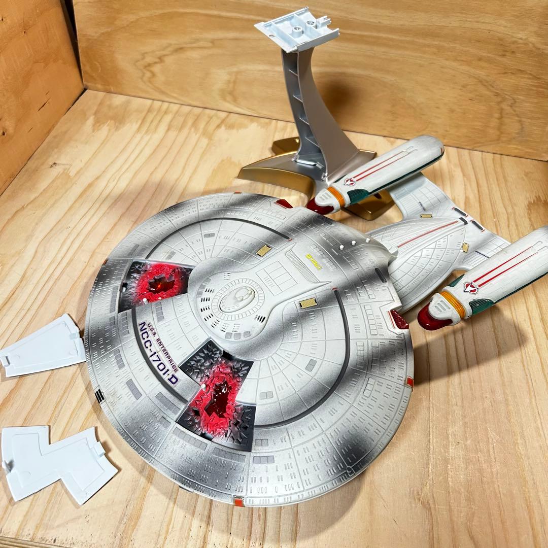 スタートレックTNG エンタープライズ ダメージver NCC-1701Dツクダ