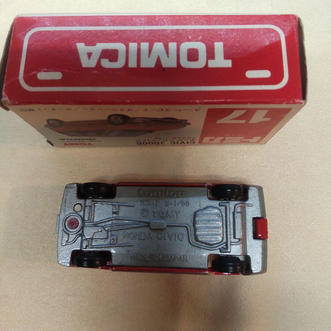 レア トミカ 赤箱 JMAC ホンダ シビック 日本製