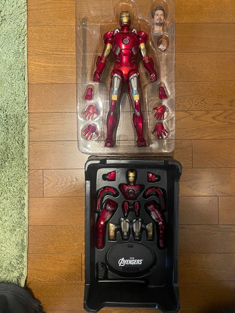 Hot toysセット アイアンマンロケットキャプテンアメリカマイティソー