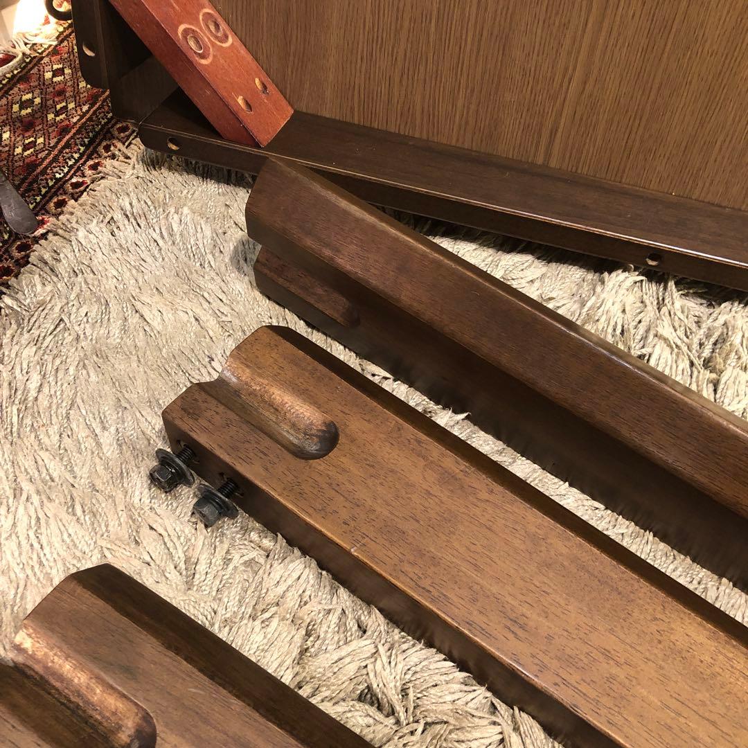 Sale ヴィンテージ ウォールナット　スクウェア　ダイニングテーブル