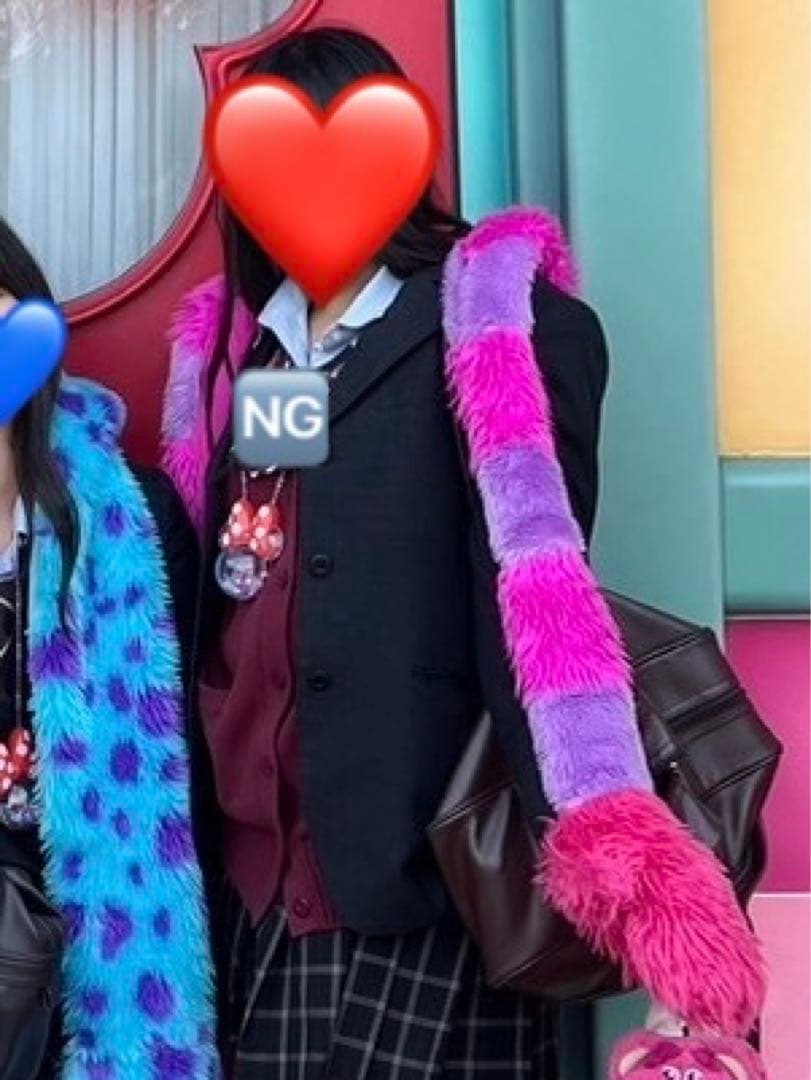 ディズニーファンキャップ チェシャ猫 チェシャ猫 マフラー ファン