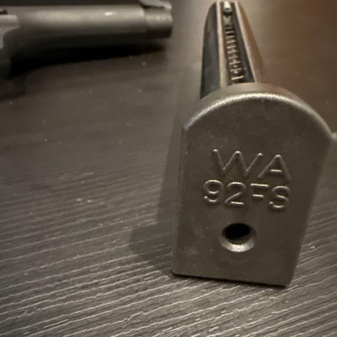 WA ベレッタ M92FS アキュラシーカスタム 固定スライド ガスガン