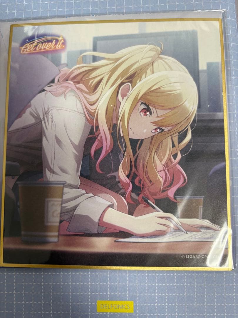 天馬咲希 色紙セット プロセカ 天馬咲希 バレンタイン ミニ色紙 2枚