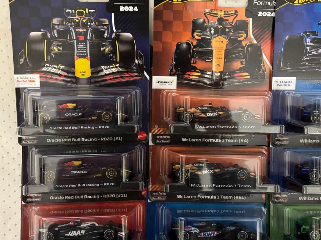 ホットウィールF1 formula1 2024全16種類 コンプリートセット
