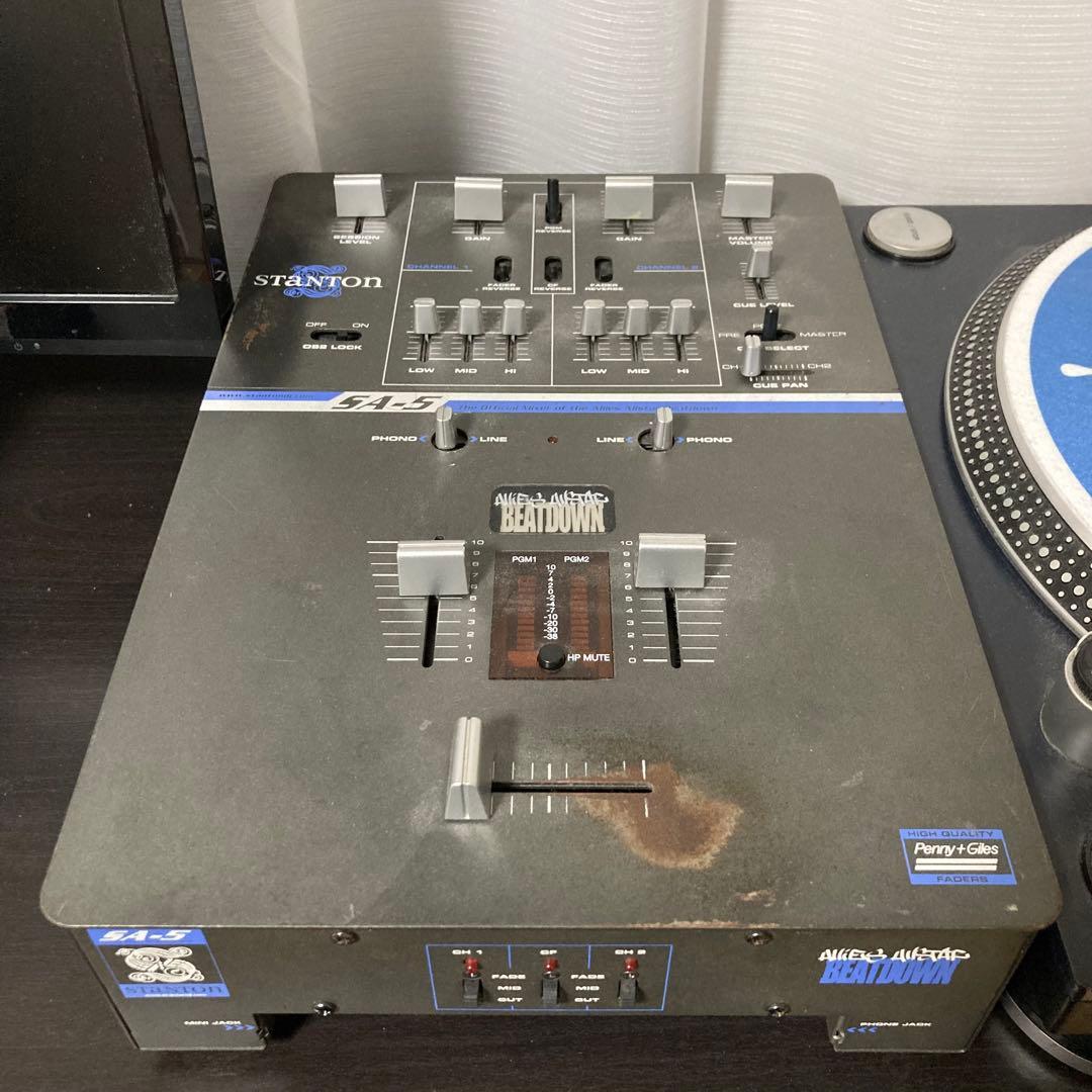 Stanton ST.150（ターンテーブル）＋SA-5（ミキサー） - メルカリ
