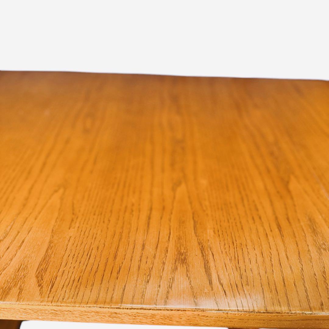 HR657 【木目が美しい】三越ブルージュ　現カントリーハウス　拡張テーブル