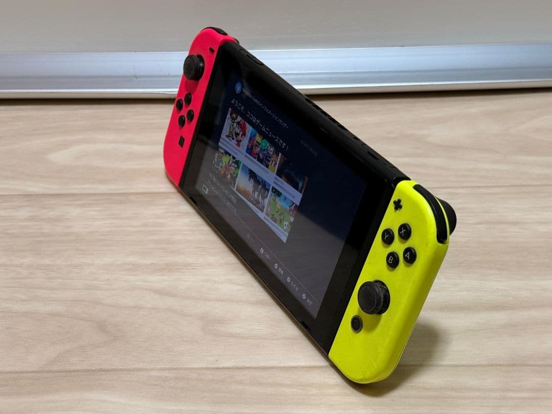 Nintendo Switch 本体 ピンクとイエロー HAC-001
