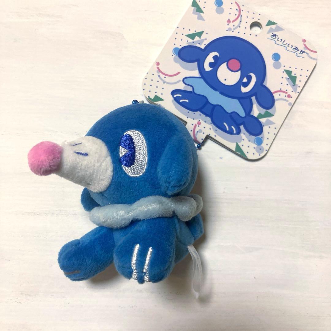ポケモン　マスコット おいしいみず　アシマリ　ぬいぐるみ　ボールチェーン ポケモン マスコット おいしいみず アシマリ ぬいぐるみ ボール