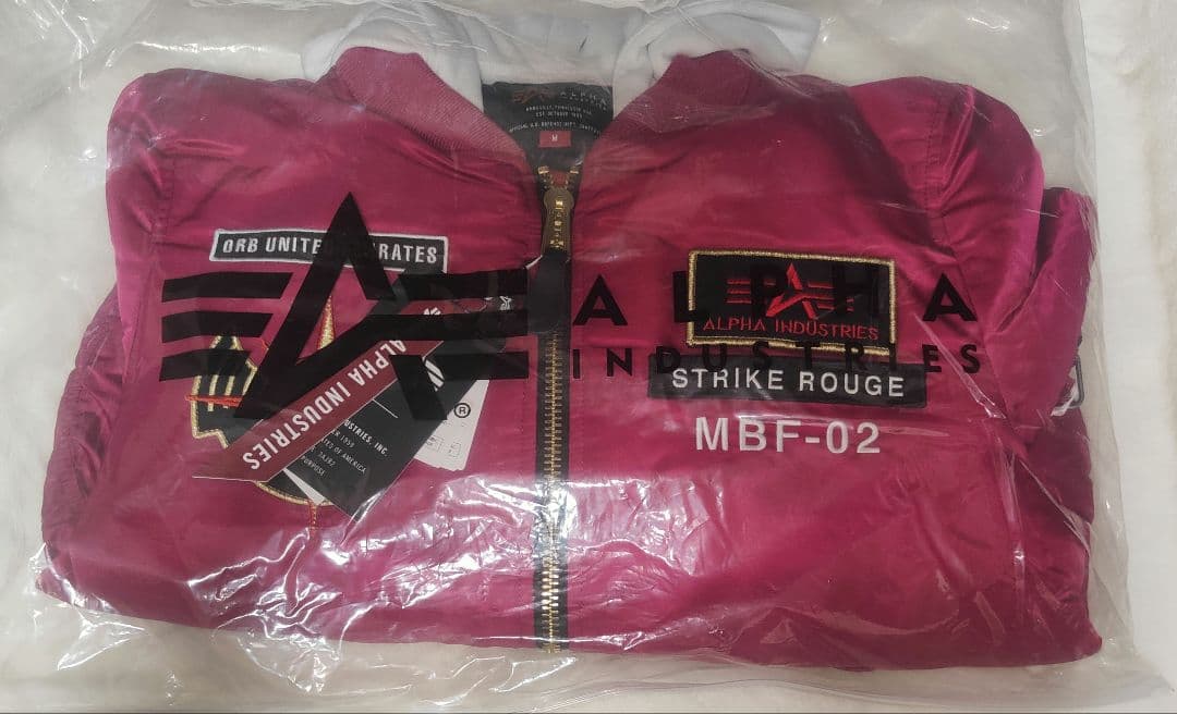 STRICT-G ALPHA MA-1ジャケット カガリ・ユラ・アスハ STRICT-G ALPHA