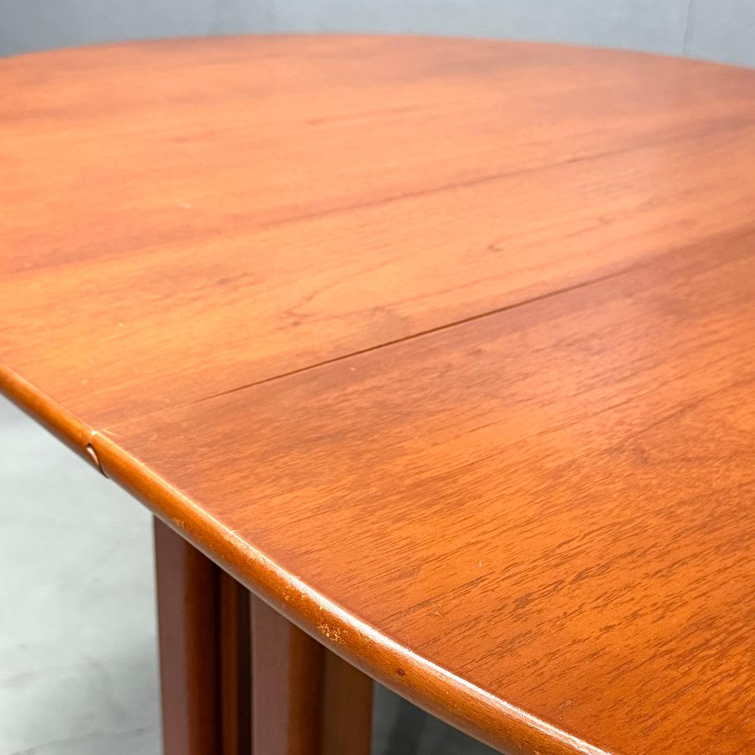 Jentique(ジェンティーク) ドロップリーフ オーバルテーブル (502)