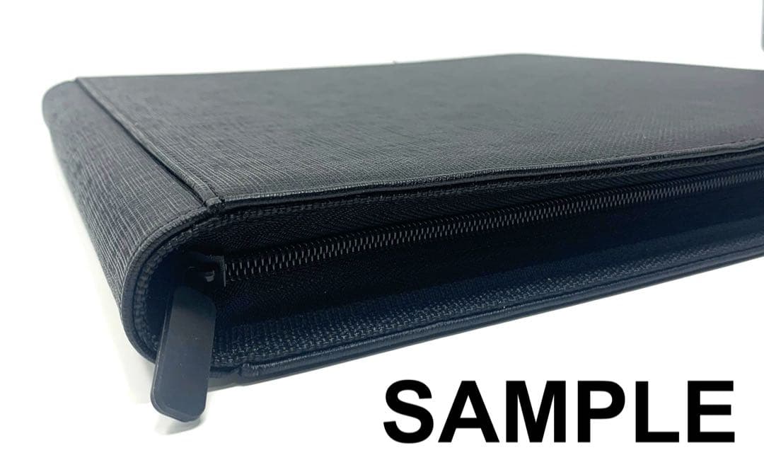 黄色(2冊)×黒色(2冊) 【トレーディングカード高級ファイル】