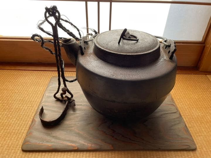 鉄瓶 囲炉裏